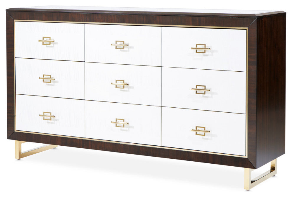 Belmont Place 9-Drawer Dresser Espresso