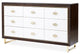 Belmont Place 9-Drawer Dresser Espresso