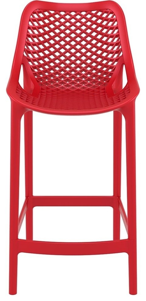 Air Counter Stool Red