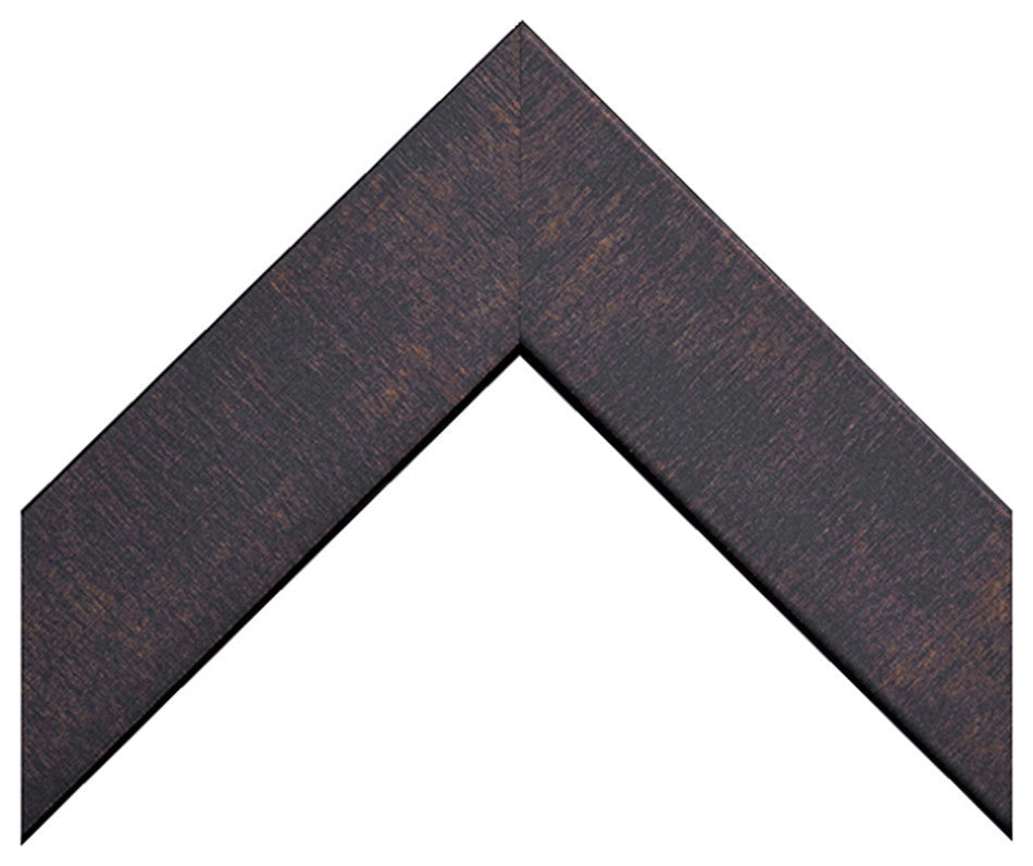 Meade Framed Wall Mirror, Ebony Bronze, 28"x24"