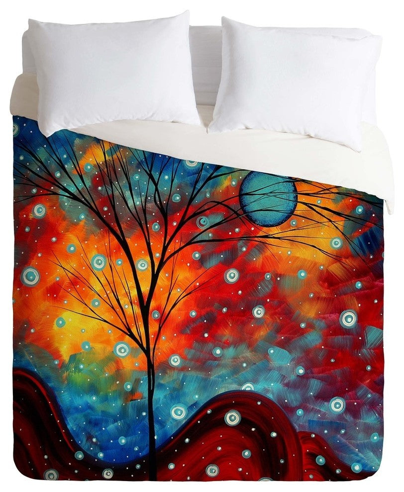 Deny Designs madart inc Summer Snow Duvet Cover - Lightweight