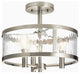 Merrick 3 Light 16.93' Diamter Flushmount Mount Ceiling Fixture