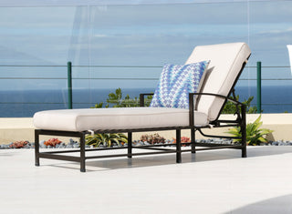 La Jolla Sunbrella Upholstered Outdoor Chaise