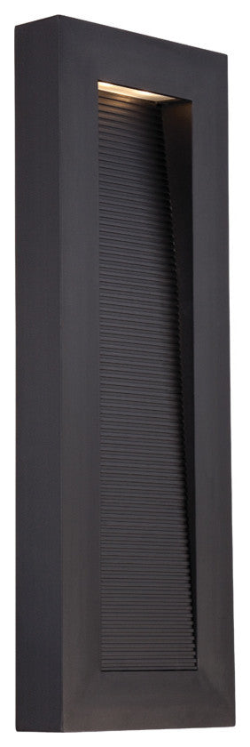 Modern Forms Urban LED Wall Light, Black, 22"