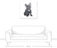Designs Direct Creative Group Ink Silhouette Yorkie 30x30 Canvas Wall Art