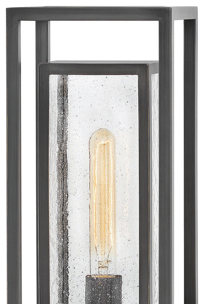 Hinkley Republic Medium Post Top Or Pier Mount Lantern, Oil Rubbed Bronze