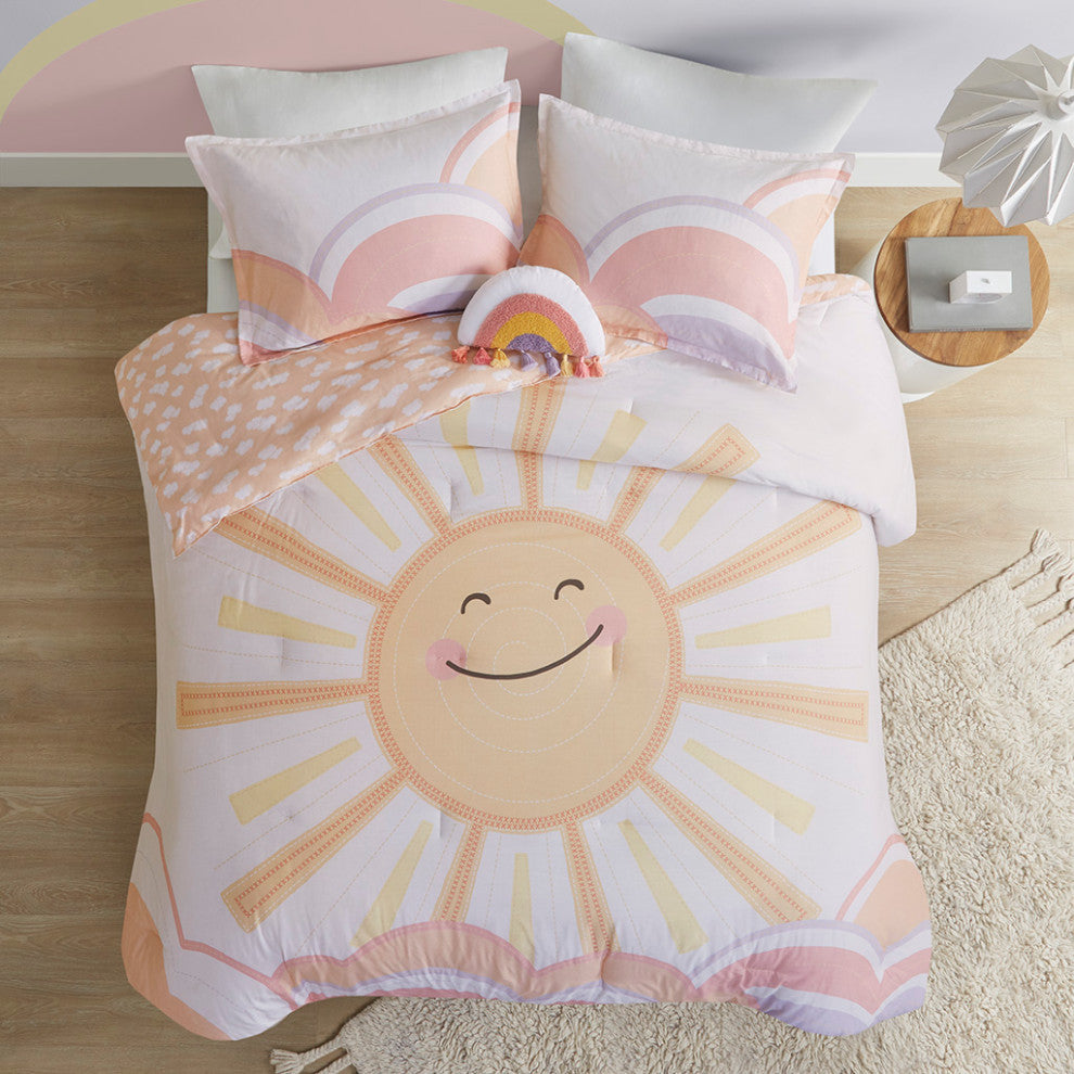 Urban Habitat Kids Dawn Sunshine Rainbow Kids Cotton Comforter Set