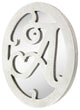10"x8" White Wood Wall Decor