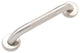 1.25" Brushed Nickel Grab Bar, 16", Knurled
