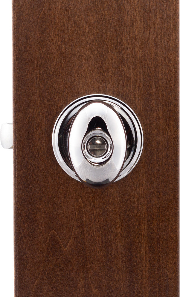 Privacy Knob, Polished Stainless