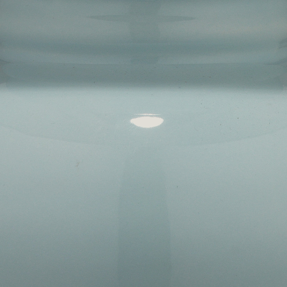 Light Blue Glass Bubble Table Lamp