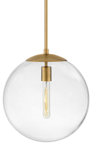 Hinkley Lighting 3744 Warby 1 Light 14"W Pendant - Heritage Brass