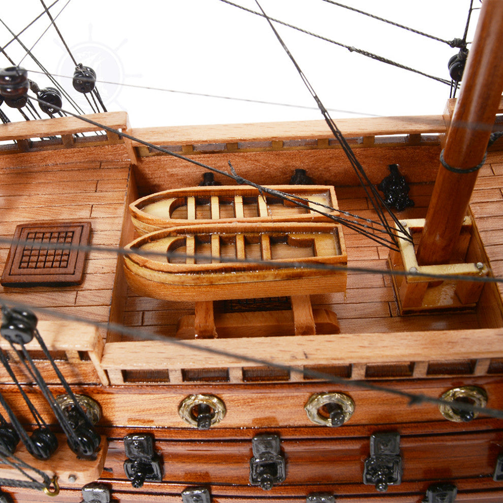 San Felipe Small With Display Case Museum-quality Fully Assembled Model Ship