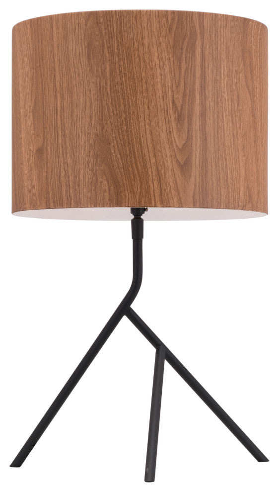 Sutton Table Lamp Brown & Black