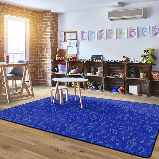 Flagship Carpets FA1842-32FS Music Note Fun