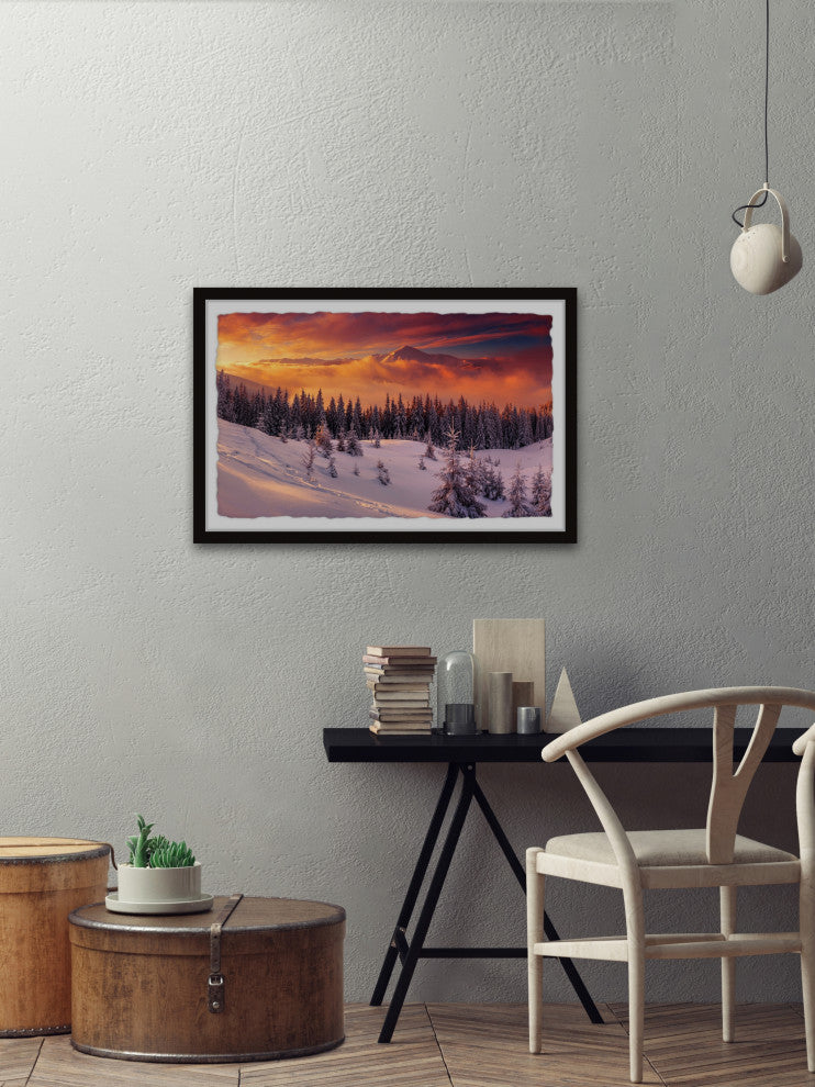 "Doorway to the New World" Framed Painting Print, 18x12