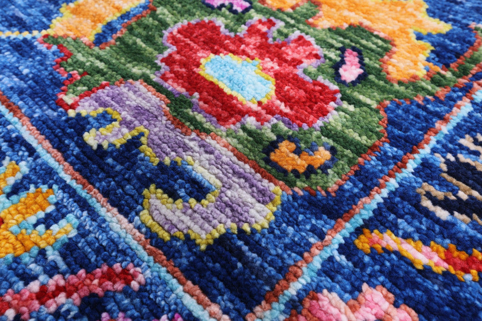 9' 10" X 13' 9" Turkish Oushak Handmade Wool Rug - Q14781