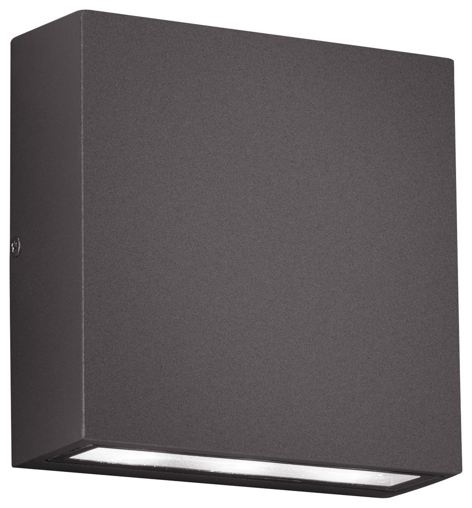 Thames LED Outdoor Wall Sconce, Charcoal