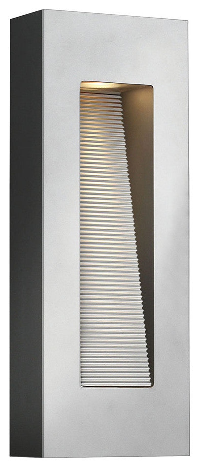 Hinkley Luna Medium Wall Mount Lantern, Titanium