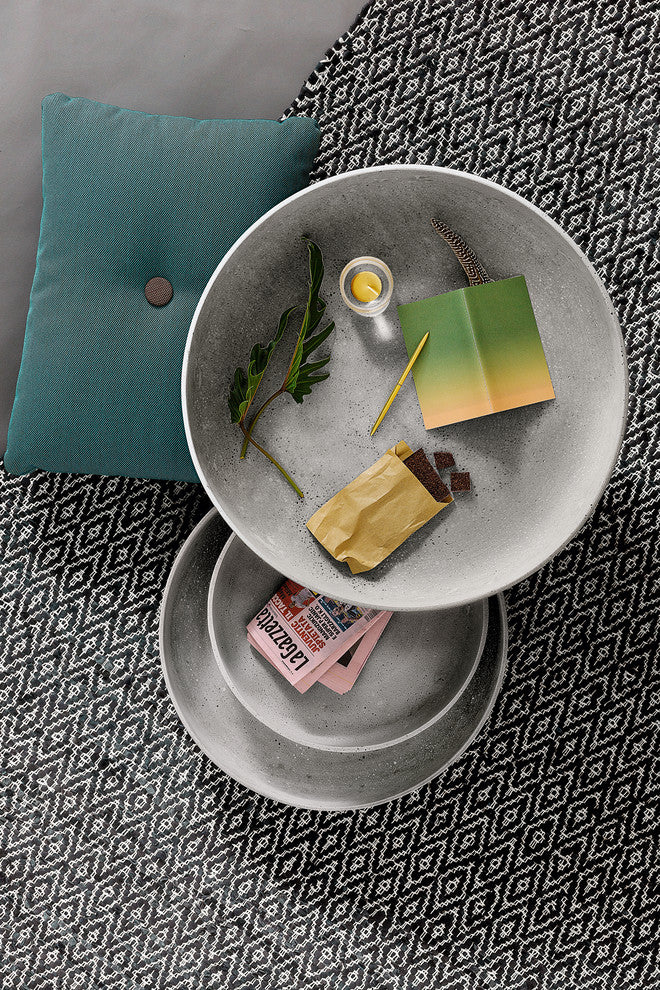 Moon Polystone Decorative Bowl, Large