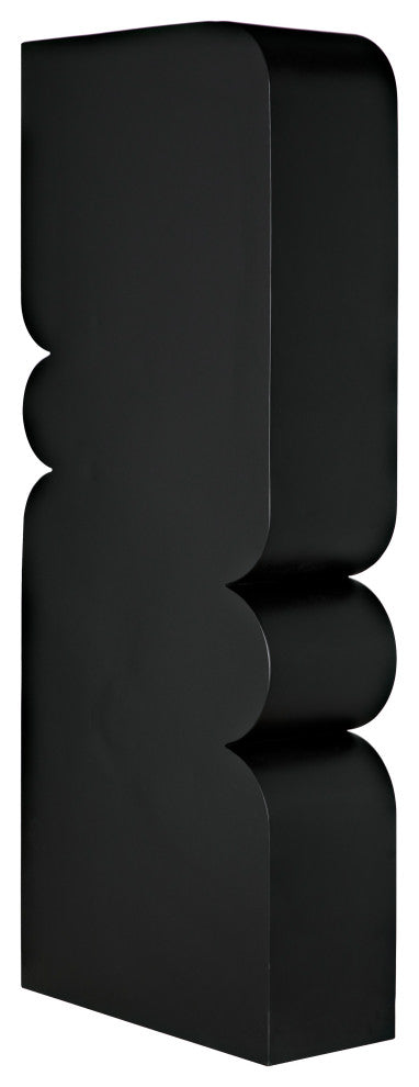 Noir Furniture Atomic Bookcase, Metal
