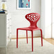 Modern Red Animate Dining Chair