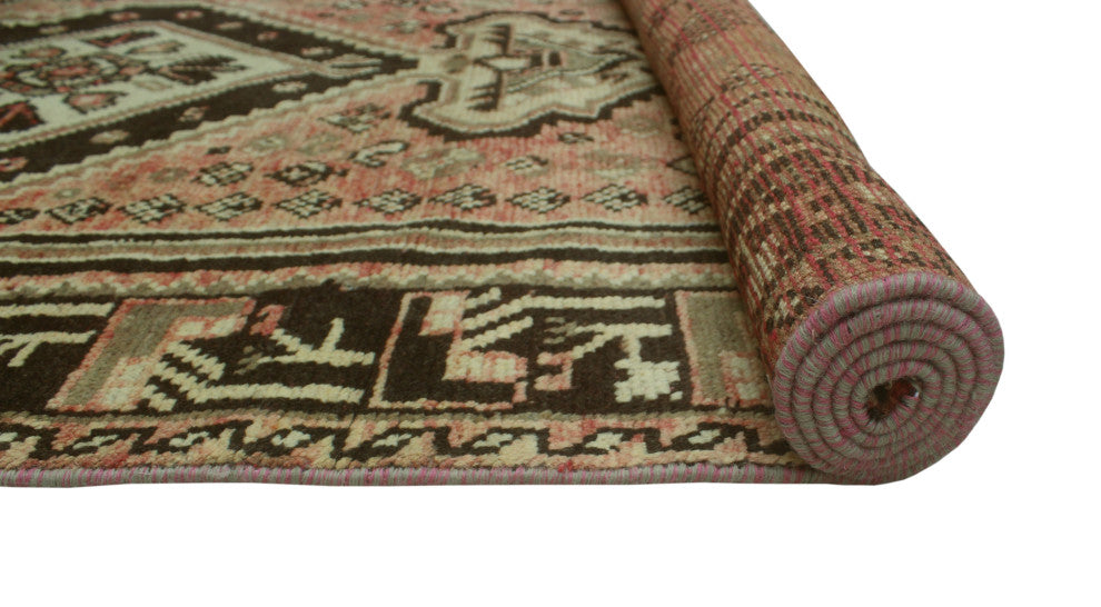 Fine Vintage Distressed Stella Rust Rug