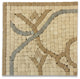 Marble Mosaic Border Decorative Tile Carina Beige 7.5x7.5 Tumbled, 1 piece