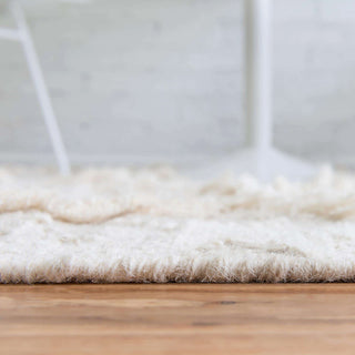Unique Loom Ivory Mesa Area Rug, Ivory, 4'x6', Rectangular