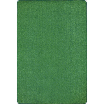 Just Kidding 12' X 7'6" Area Rug, Color Grass Green