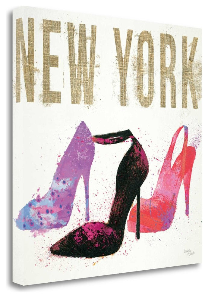 "Moda Splash II Light" By Wellington Studio, Giclee Print on Gallery Wrap Canvas
