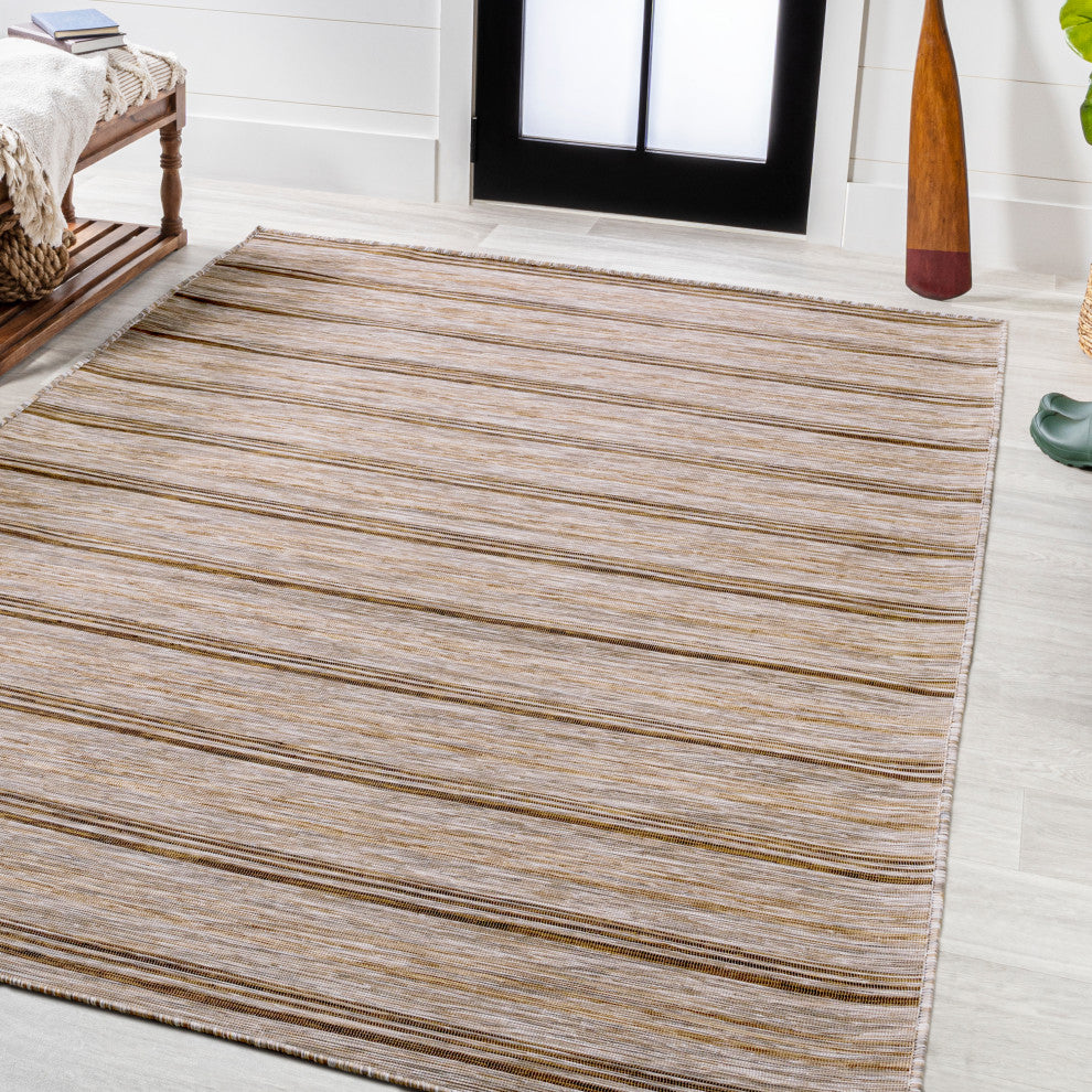 Bo Modern Farmhouse Wide Stripe, 5'x8'