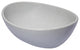 Eden Bath EB_N012LG Oval Concrete Vessel Sink - Light Earthen Gray