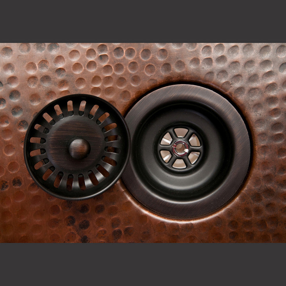 Premier Copper Products KSP3_K60DB33229 Kitchen Sink and Drain Package