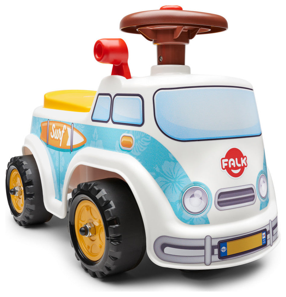 Minivan Vehicle With Opening Seat And Steering Wheel, Ride-On & Push-Along