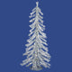 Vickerman 3'x29" Silver Dura-Lit Tree, 70 Clear 232 Tips