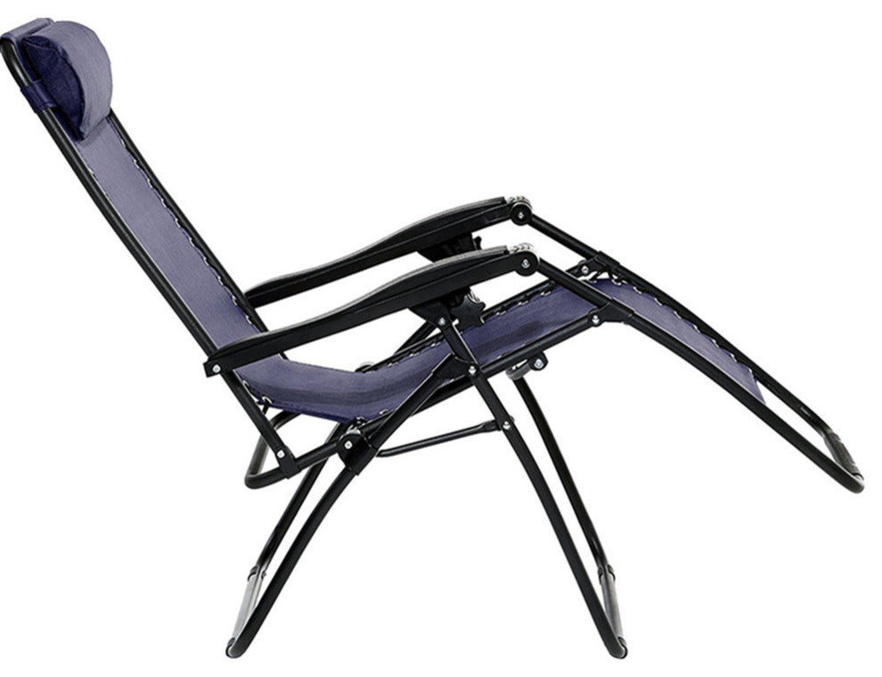 Zero Gravity Chair Adjustable Reclining Chair Pool Patio Outdoor Lounge Chairs