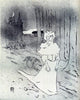 Henri De Toulouse-Lautrec The Chatelaine, Also known as The Tocsin Canvas Wrap