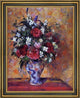 Camille Pissarro Vase of Flowers Framed Premium Canvas Print, 18"x24"