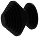 Designer Cabinet Knob, Matte Black