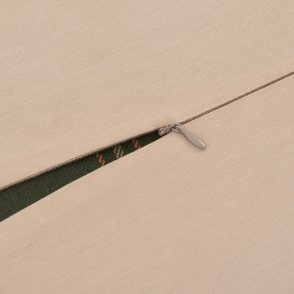 Windowpane Plaid Comforter Set, 3PC, Hunter Green, Super King