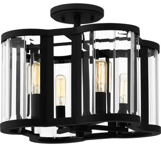 Quoizel QSF6193 Renee 4 Light 15"W Semi-flush Ceiling Fixture - Bronze Gold