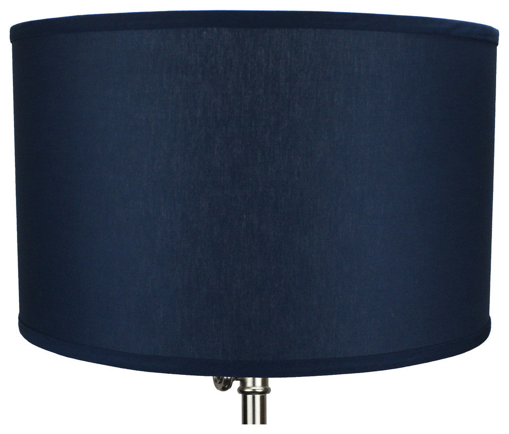 Fenchel Shades, 18"x18"x11' Spider Attachment Drum Lamp Shade, Linen