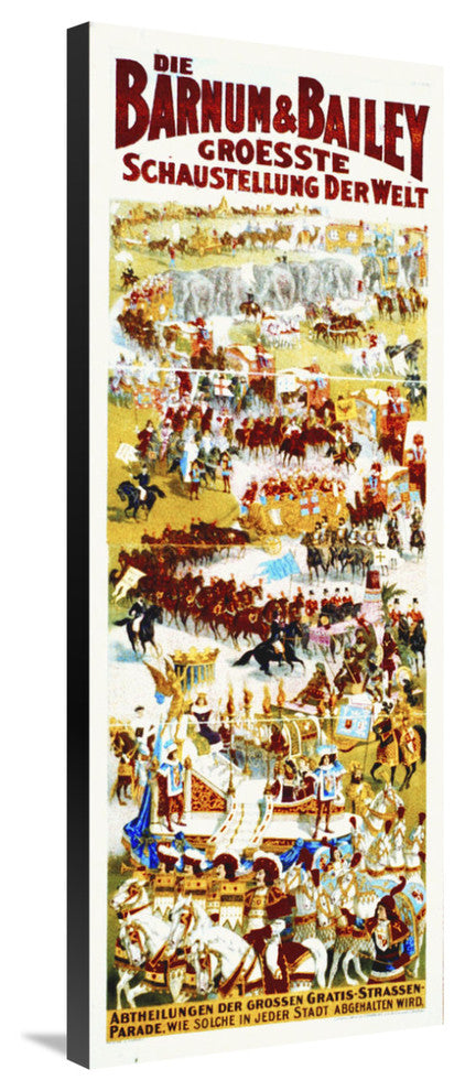 Barnum and Bailey Groesste Schaustellung, 15x40