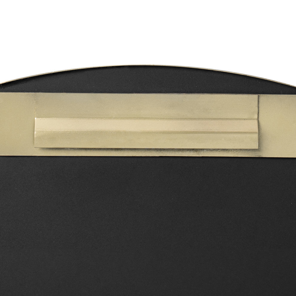 Grendon Accent Mirror, Gold, 24"