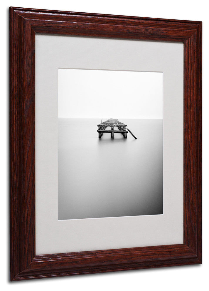 'Infinite Jest' Matted Framed Canvas Art by Geoffrey Ansel Agrons