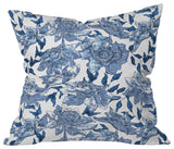 Holli Zollinger Summertime Indigo Throw Pillow