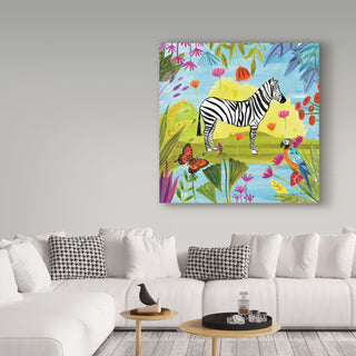 Farida Zaman 'The Big Jungle III' Canvas Art