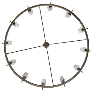 Hinkley Ana Extra Large Single Tier Chandelier, Black Oxide