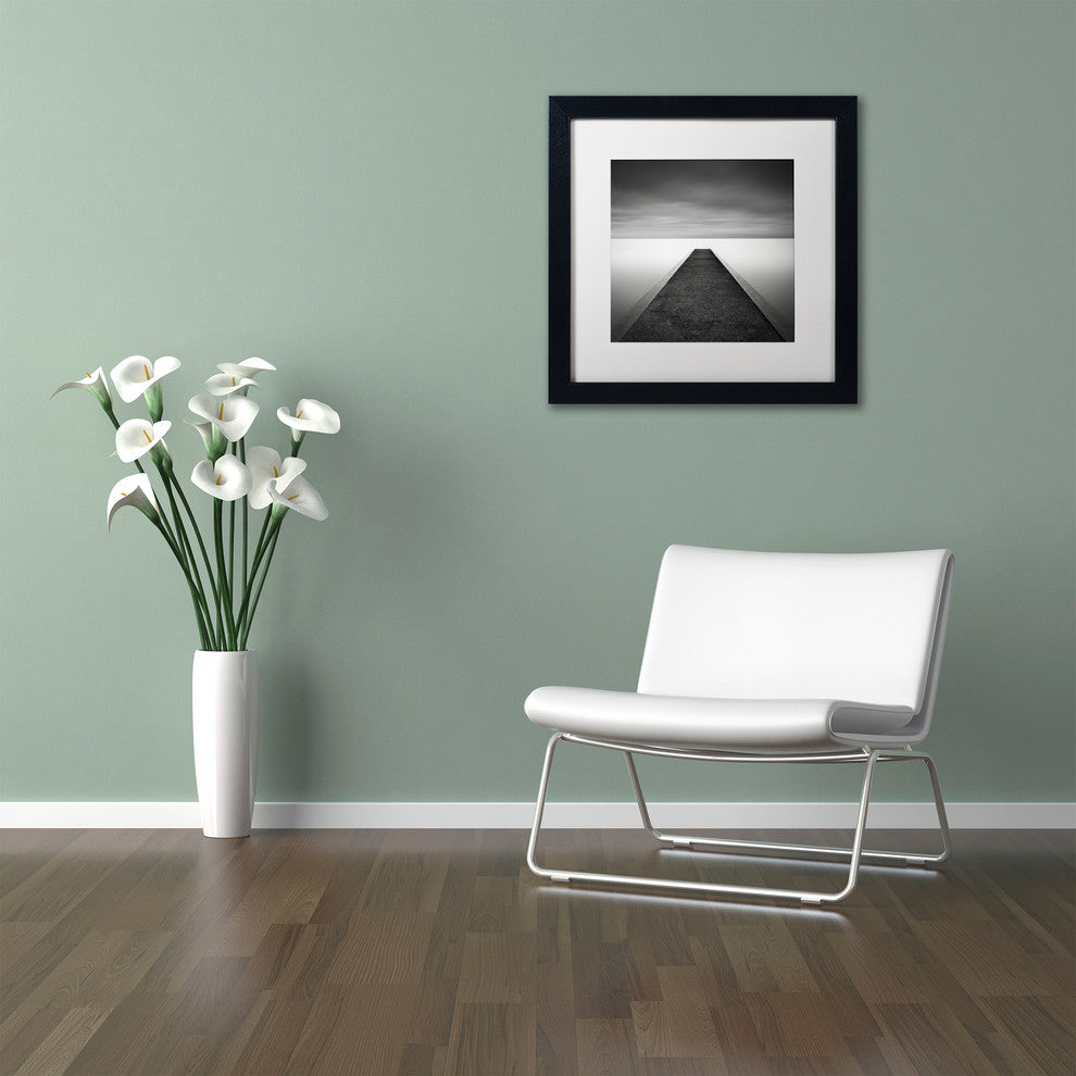 'Edge Of Reality' Matted Framed Canvas Art by Dave MacVicar